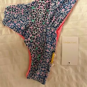 San Lorenzo sport brief bikini bottom size small